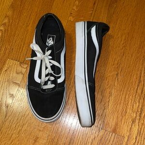 Black Vans Youth 6